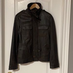 Leather jacket